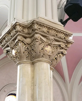 Plaster Column Restoration: Our Lady of Padua